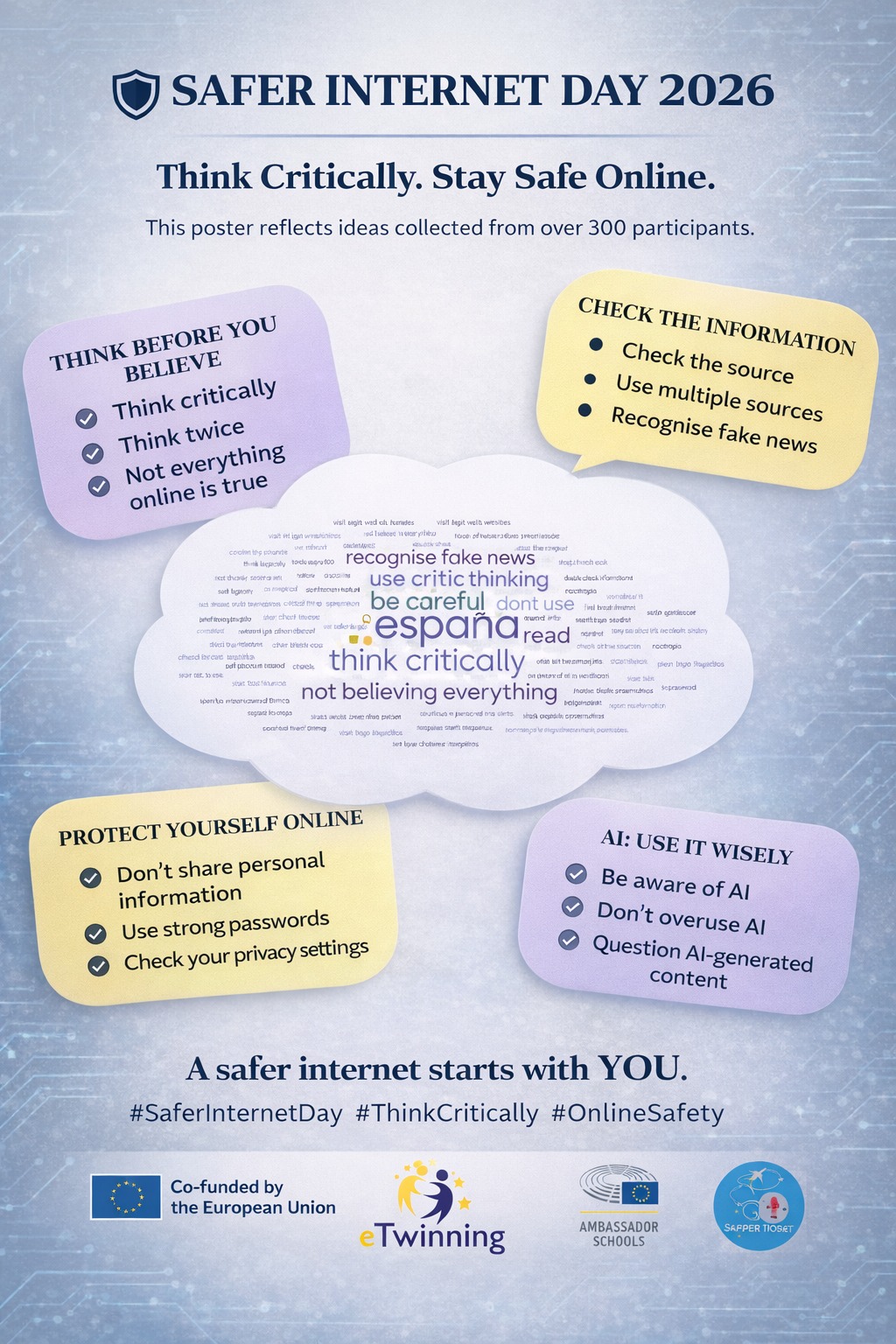 Safer Internet Day 2026 poster